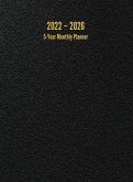 2022 - 2026 5-Year Monthly Planner