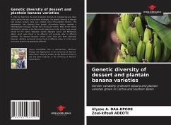 Genetic diversity of dessert and plantain banana varieties - Daa-Kpode, Ulysse A.; Adeoti, Zoul-Kifouli