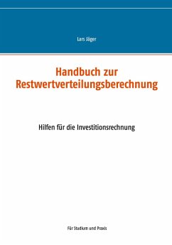 Handbuch zur Restwertverteilungsberechnung (eBook, PDF)