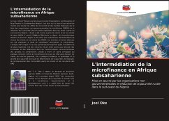 Cover L'intermédiation de la microfinance en Afrique subsaharienne