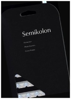 Cover Semikolon Fotoecken silber
