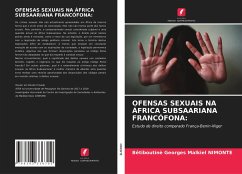 OFENSAS SEXUAIS NA ÁFRICA SUBSAARIANA FRANCÓFONA: - NIMONTE, Bêtiboutinè Georges Malkiel