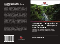 Stratégies d'adaptation au changement climatique et à la variabilité - Gwambene, Brown