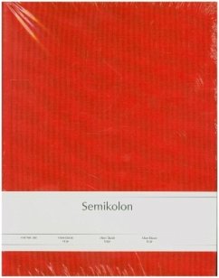Cover Semikolon Album Classic Large orange