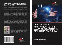 UNA STRATEGIA NOVITA' NOVITA' PER L'ALTA TRASPARENZA IN RETI SENZA FILI Ad-Hoc - Singh, Arun kumar