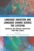 Language Variation and Language Change Across the Lifespan (eBook, PDF)