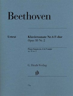 Beethoven, Ludwig van - Piano Sonata no. 6 F major op. 10 no. 2