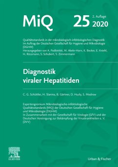MIQ Heft 25 Diagnostik viraler Hapatitiden (eBook, ePUB) - Schüttler, Christian G.