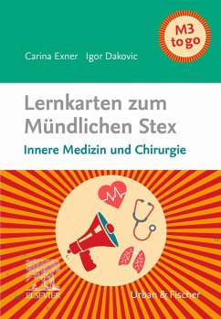 Lernkarten zum Mündlichen STEX (M3) (eBook, ePUB) - Dakovic, Igor; Exner, Carina