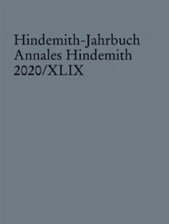 Cover Hindemith-Jahrbuch