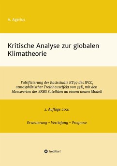 Kritische Analyse zur globalen Klimatheorie - Agerius, A.
