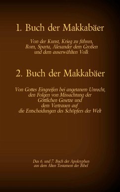 Das 1. und 2. Buch der Makkabäer, das 6. und 7. Buch der Apokryphen aus der Bibel (eBook, ePUB) - Menge, Hermann