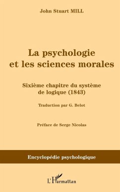 Cover La psychologie et les sciences morales