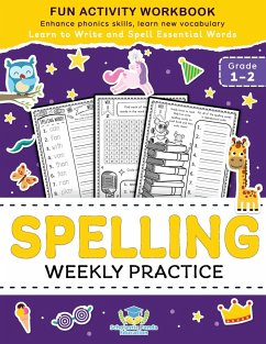 Spelling Weekly Practice for 1st 2nd Grade - Panda Education, Scholastic