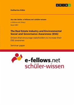 The Real Estate Industry and Environmental Social and Governance Awareness (ESG)