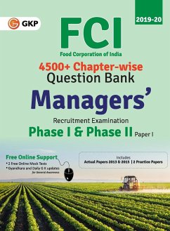 FCI Manager Phase I & Phase II (Paper 1) - Chapterwise Question Bank (English) - Gkp