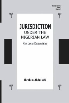 Jurisdiction Under Nigerian Law - Abdullahi, Ibrahim