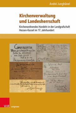 Kirchenverwaltung und Landesherrschaft (eBook, PDF) - Junghänel, André