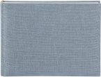 Goldbuch Summertime Trend2 22x16 36 weiße Seiten blau-grau 19607
