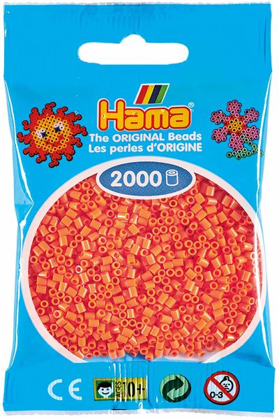 Hama 501-79 - DIY Bügelperlen Mini 10+, ca, 2000 Stück, Apricot Hama 501-79 - DIY Bügelperlen Mini 10+, ca, 2000 Stück, Apricot