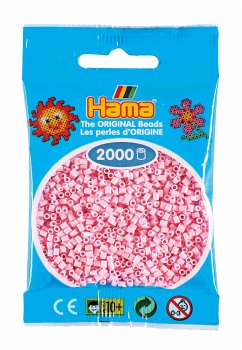 Hama 501-95 - Beutel mit Mini Bügelperlen Rose, 2000 Stück