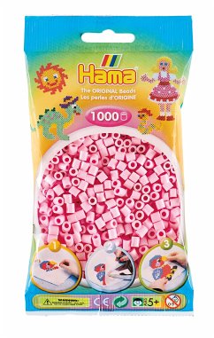 Hama 207-95 - Beutel mit Midi Bügelperlen Rose, 1000 Stück