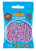 Hama 501-96 - Beutel mit Mini Bügelperlen Flieder, 2000 Stück