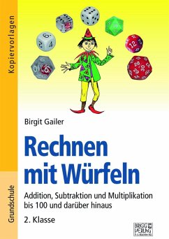 Cover Rechnen mit Würfeln 2. Klasse