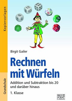 Cover Rechnen mit Würfeln 1. Klasse
