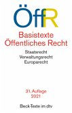 Basistexte Öffentliches Recht ÖffR Basistexte Öffentliches Recht ÖffR