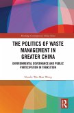 The Politics of Waste Management in Greater China (eBook, ePUB)