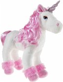 Heunec 353077 - Einhorn, Plüschtier mit Puppenhaar, 40 cm