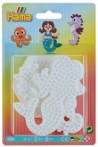 Hama 4575 - Stiftplatten 3er Set,, Seepferdchen/Meerjungfrau/Sechseck, für Bügelperlen midi 5+ Hama 4575 - Stiftplatten 3er Set,, Seepferdchen/Meerjungfrau/Sechseck, für Bügelperlen midi 5+