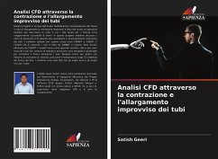 Analisi CFD attraverso la contrazione e l'allargamento improvviso dei tubi - Geeri, Satish