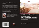 Modèle pour la gestion documentaire électronique des archives