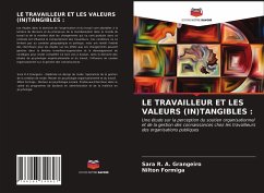 LE TRAVAILLEUR ET LES VALEURS (IN)TANGIBLES : - Grangeiro, Sara R. A.;Formiga, Nilton