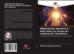 MÉDITATION ADVAITA II : Ame=Dieu au niveau du substrat de l'existence - Gomes, Roberto Guillermo