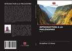 INTRODUCTION À LA PHILOSOPHIE