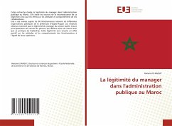 La légitimité du manager dans l'administration publique au Maroc - El KAOUT, Hanane
