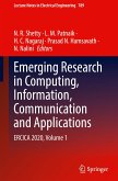 Emerging Research in Computing, Information, Communication and Applications