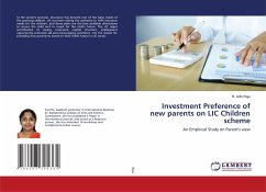Investment Preference of new parents on LIC Children scheme