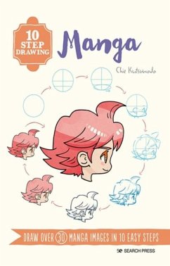 Cover 10 Step Drawing: Manga