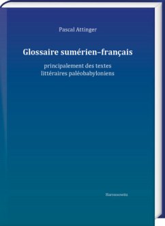 Glossaire sumérien-français - Attinger, Pascal