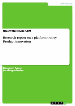 Research report on a platform trolley. Product innovation (eBook, PDF)