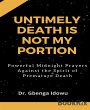 untimely death is not my portion... - Bild 1
