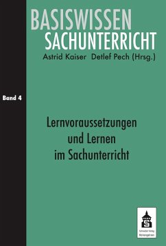 Cover Lernvoraussetzungen und Lernen im Sachunterricht (eBook, PDF)