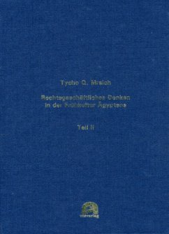 Cover Rechtsgeschäftliches Denken in der Frühkultur Ägyptens (eBook, PDF)