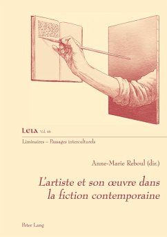 Cover L'artiste et son oeuvre dans la fiction contemporaine (eBook, ePUB)