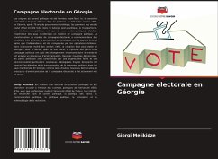 Campagne électorale en Géorgie - Melikidze, Giorgi
