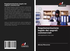 Regolamentazione legale dei segreti commerciali - Maxurow, Alexej